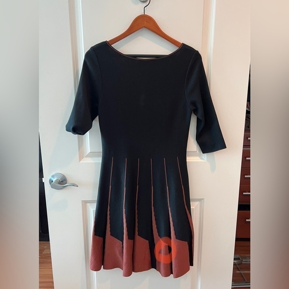 Peruvian Connection Parc Royal Pima Cotton Knit Fit & Flare Dress - Picture 14 of 15